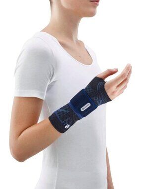 Wrist Support for Left Wrist - Size 3 - Black - Relieves Strain & Stabilizes